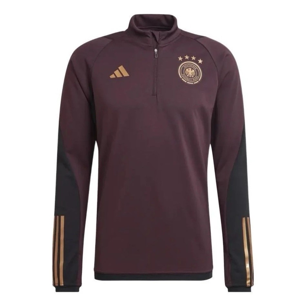Adidas Germany Training Top Mens Medium Burgundy Soccer Deutscher Fussball-Bund